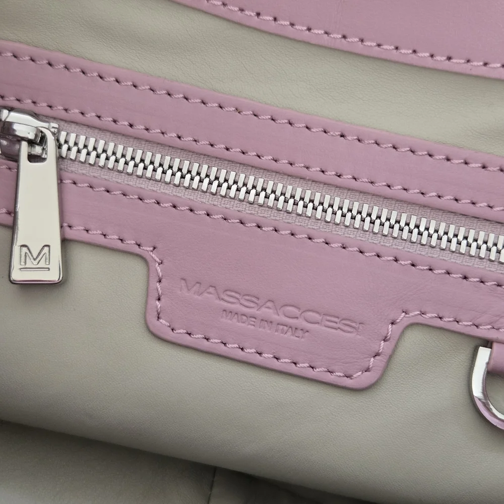 MARCO MASSACCESI LITTLE CHARLOTTE SATCHEL BAG - PINK